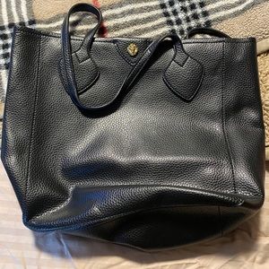 Anne Klein Black Tote Handbag